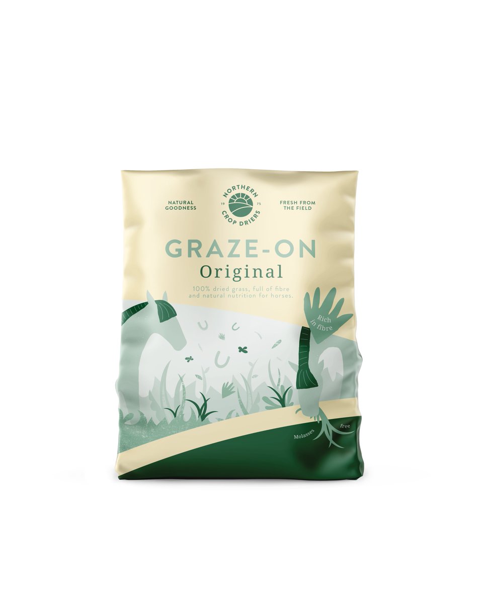 GrazeOn's tweet photo. Is this hot and dry weather making grazing scarce? Feed the next best thing - the Graze-On range of dried grass feeds.  Full of fibre and natural nutrition. https://t.co/aIJgS2h1pi
