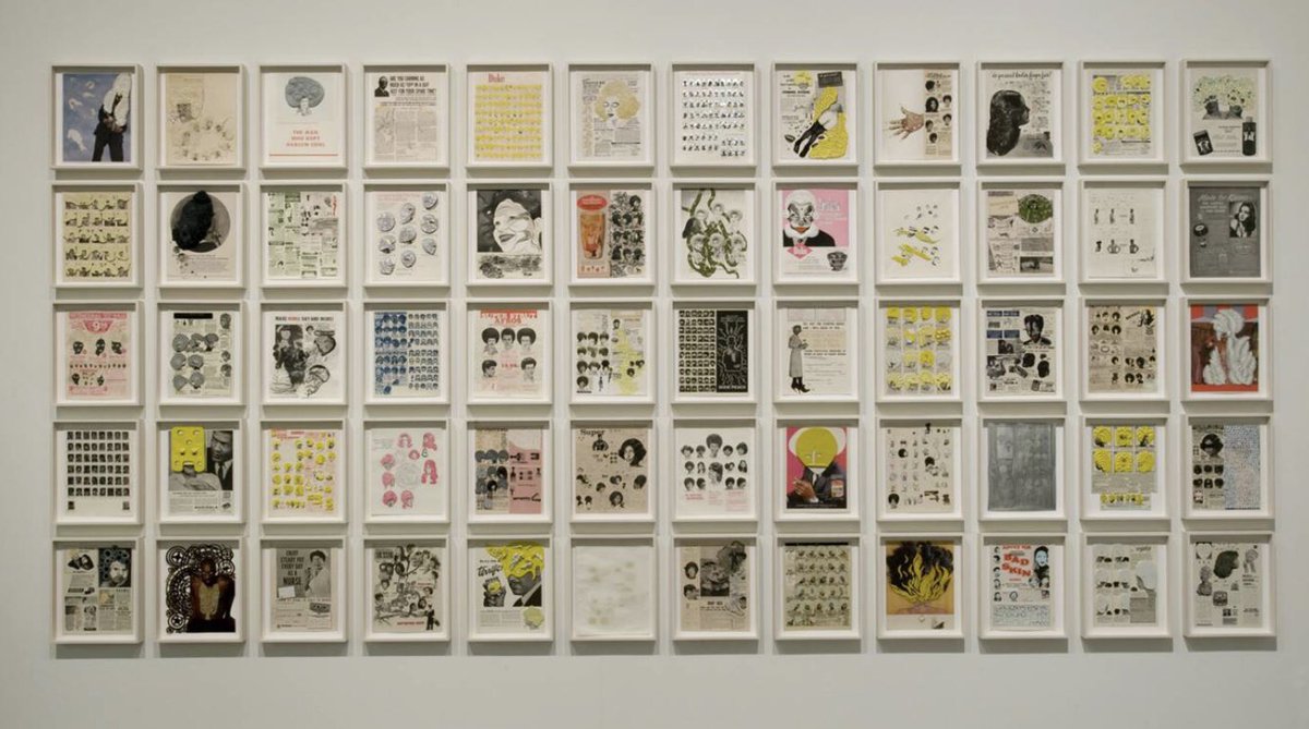 leh_art's tweet photo. ‘DeLuxe’ by Ellen Gallagher. The work’s raw materials are advertisements drawn from magazines dating from the 1930s to the 1970s aimed at African American consumers, such as Ebony, Our World and Sepia @tate #LEHSchool #learnthroughart https://t.co/Vh2KsZQApR
