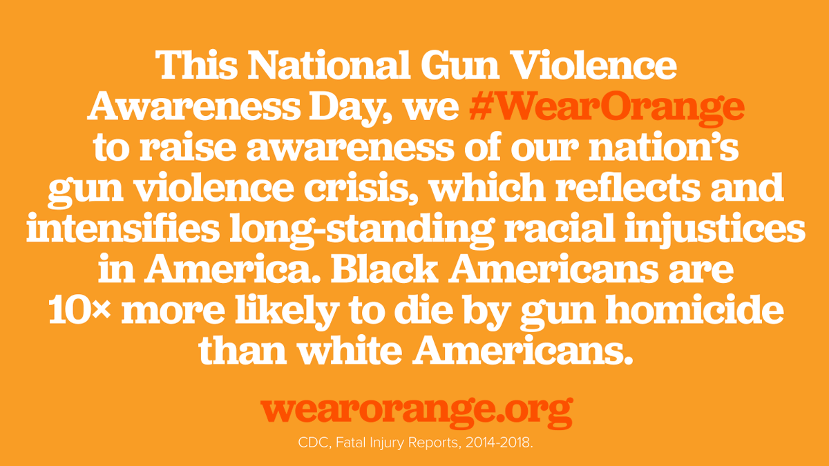 MomsDemand's tweet photo. Tell us why you #WearOrange today on National Gun Violence Awareness Day. https://t.co/ZNlpOWqnXp