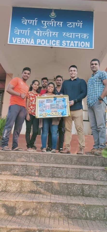 CrocsAndCops's tweet photo. Our assignment with #VernaPolice completed on December 31st 2019
 
We apologise for the delayed tweets.

Please keep in touch with our project founder @AnishQuenim , as he progresses onwards. 

Thank you and good bye 🇮🇳, from all at #VernaPoliceStation https://t.co/lBsgCEadDL