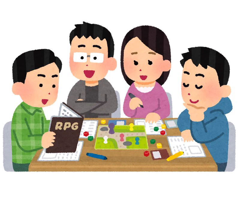 TRPGプレイヤーの一般的なイメージと？実際にプレイする様子の違いwww