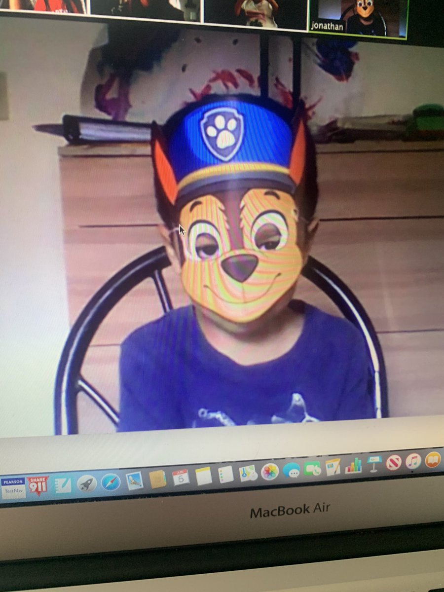 Chase was on the case this morning with 1:1 instruction this morning 💙