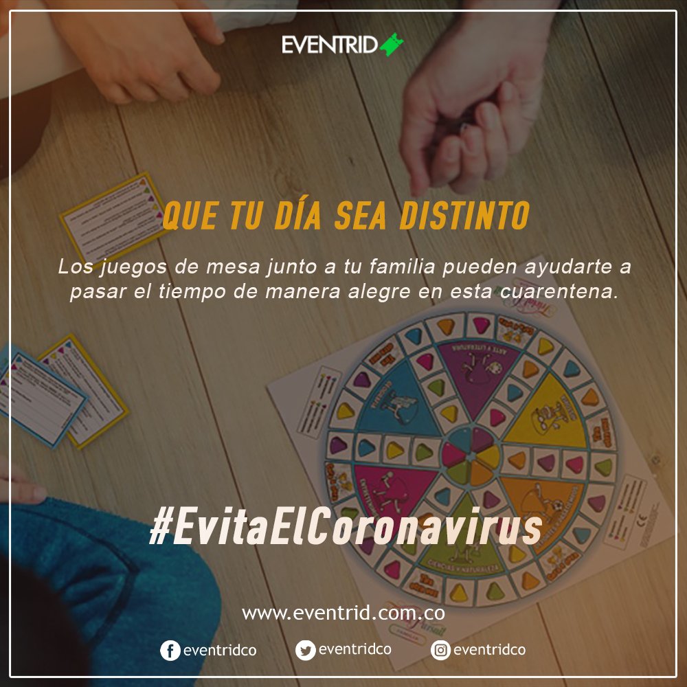 EventridCo's tweet photo. Al igual que todos, queremos hacer frente a la situación actual de salud. ¡Todos juntos lo lograremos!

#quedateencasa #covid19 #eventrid https://t.co/aL8uib0otI