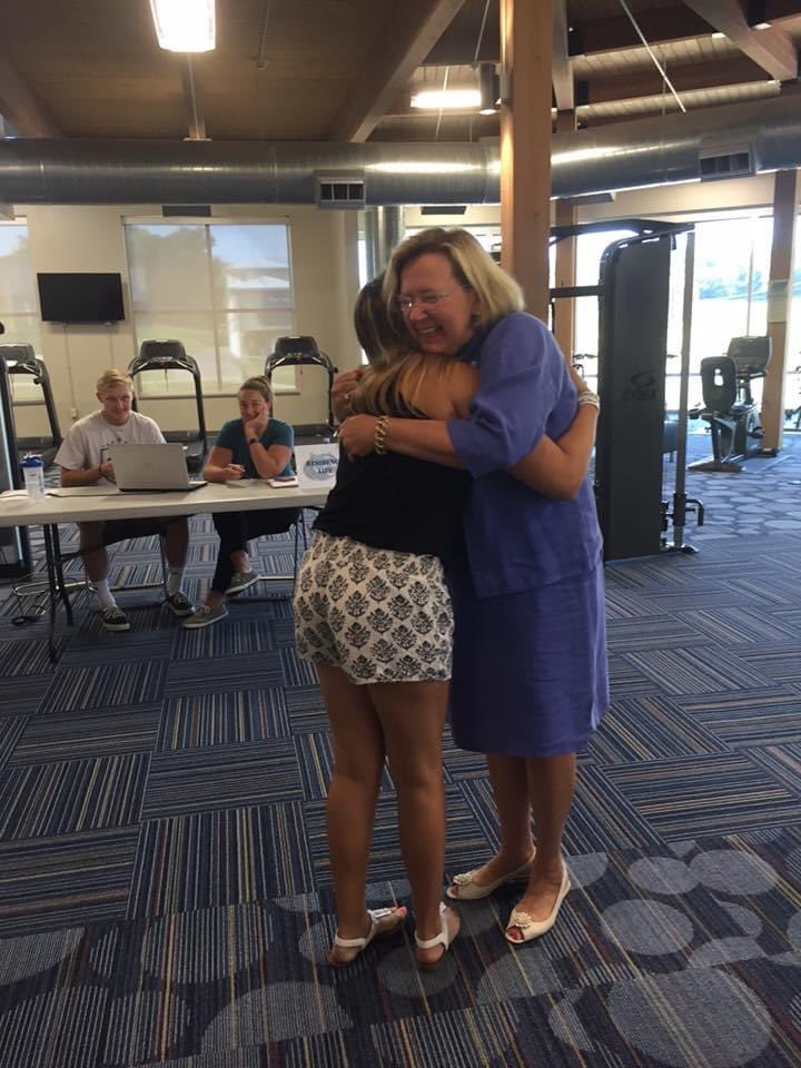 KaileeGaither's tweet photo. Happy Kelly Thompson Day! Talk about someone who shaped my leadership style! 🤩 You will be so so missed! Please come back and visit 🥺💙 https://t.co/nUpKL4uJeY