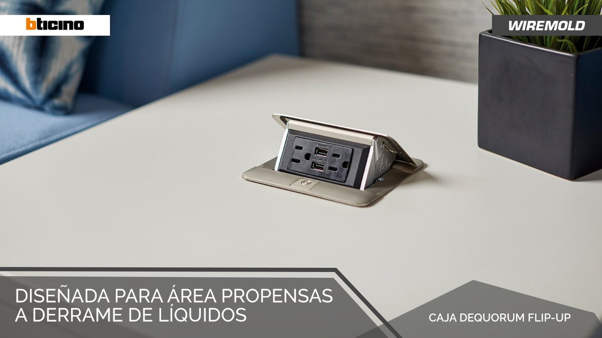 bticino_mx's tweet photo. Lleva conexiones seguras y estéticas a cualquier parte que necesites. ¡Combina toma dúplex con cargadores USB!

Adquiérelo en: https://t.co/dT5P9h2AHN https://t.co/H87cz59vng