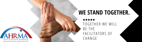 AustinShrm's tweet photo. AHRMA VP of Diversity and Inclusion Message June 2020 - Jennifer Charles

Review the entire message below:
https://t.co/fS6m9YhJzD

#ahrma #atxshrm #txshrm #WeStandTogether #FacilitatorsOfChange https://t.co/npFDsjxFv5