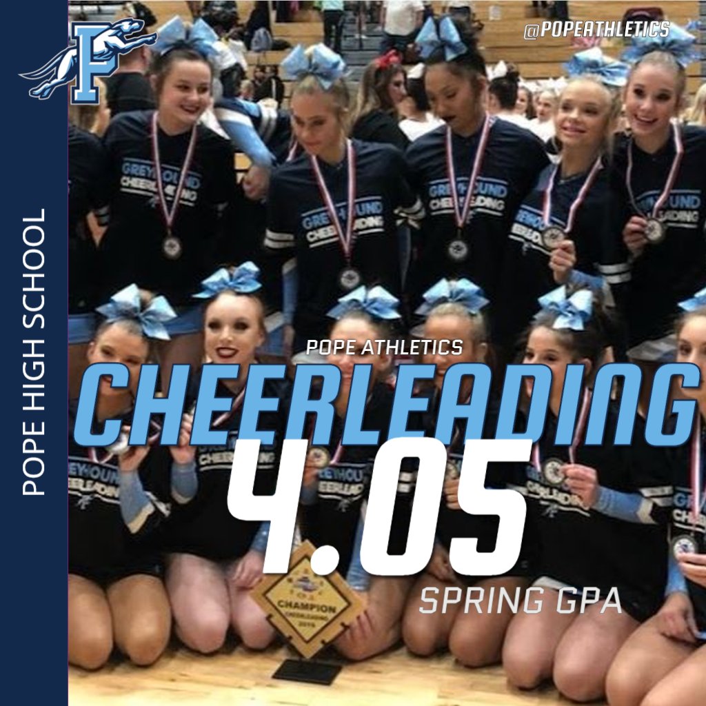 PopeAthletics's tweet photo. Excited to announce our SPRING GPAs for our varsity sports! Great job STUDENT-athletes! #InspirePopeHS @popehs1 @CCSD_AD https://t.co/LROZW3PFk7