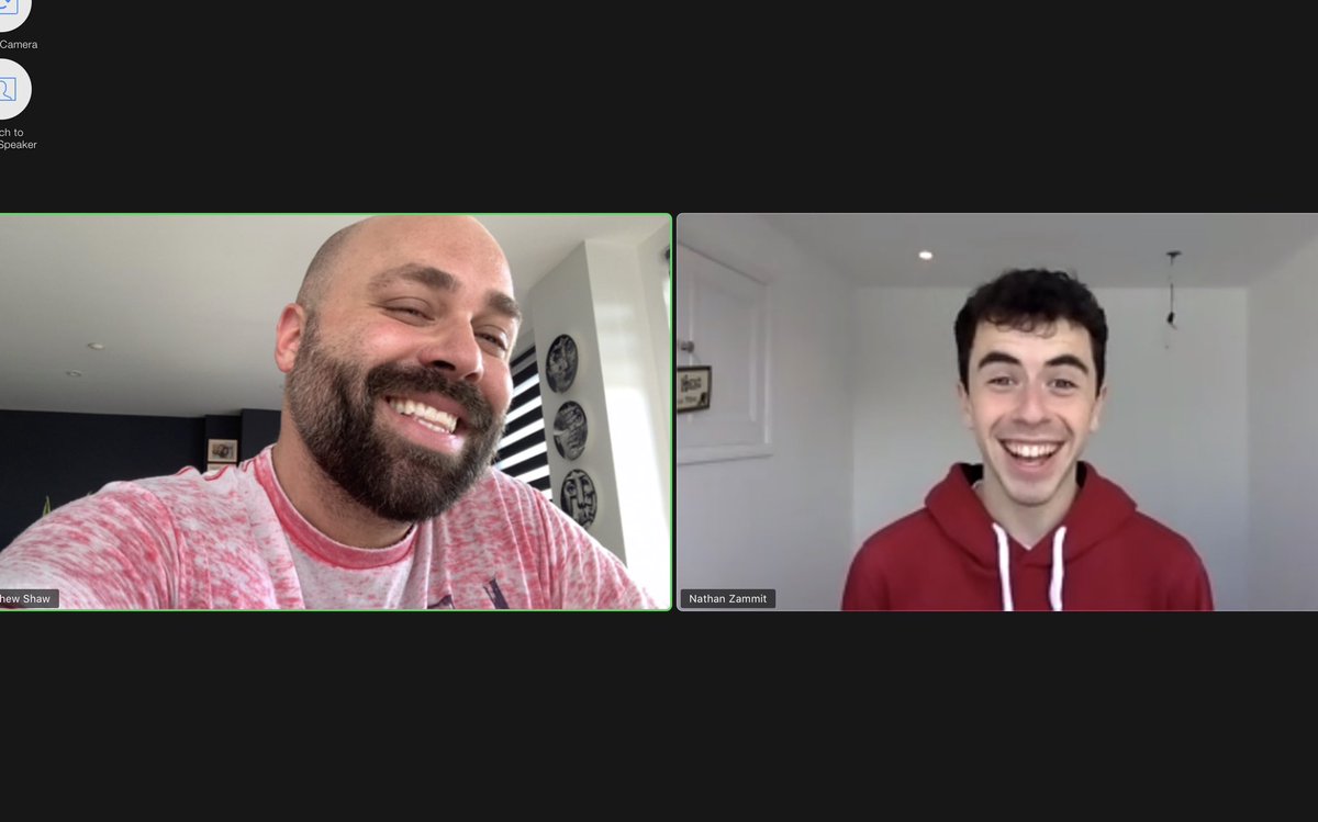 Last client of the week!!!!! <a href="/zammit_nathan/">NathanZammit</a> who was in the UK tour of on your feet before the C word.