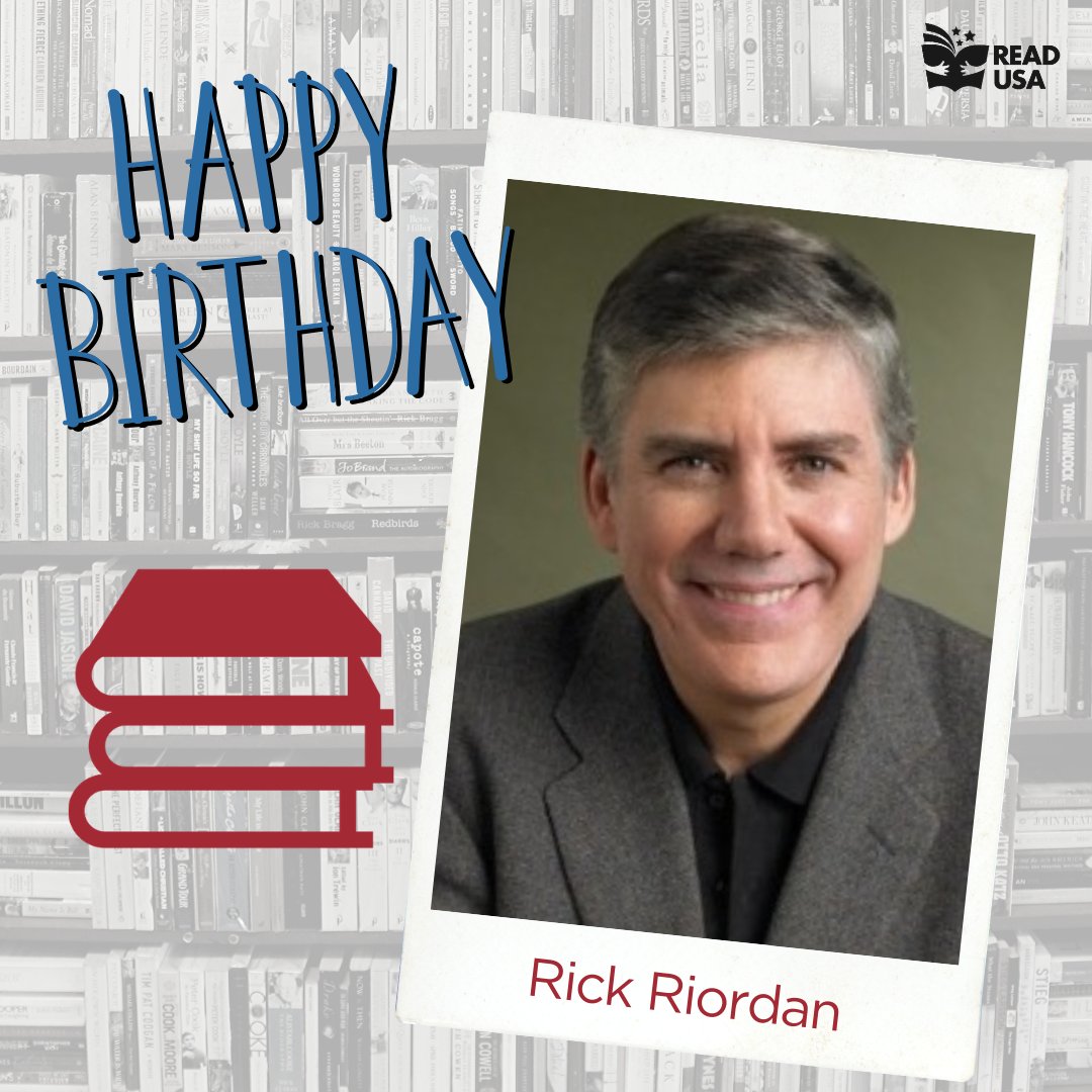 Happy Birthday Rick Riordan!  