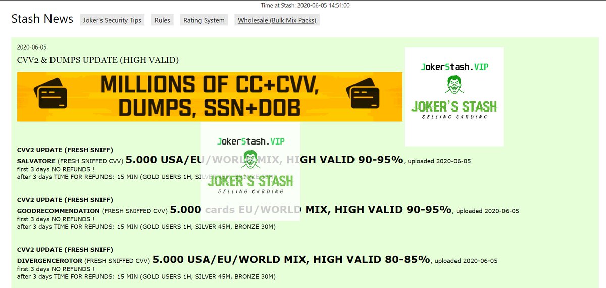 Jstash Bazar Jokerstashvip Twitter