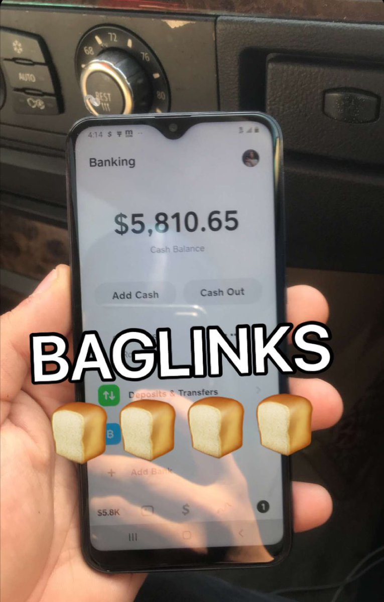 baglandlink's tweet photo. Due to #BlackLivesMatter Ill be sending the first 20 people to like &amp; retweet this $300 -$1500 through CashApp, or Zelle 🏦 send your $cashapp names in my DM #Cashapp 
#CashAppFriday 💪🏽 https://t.co/FpXPpdkx8E