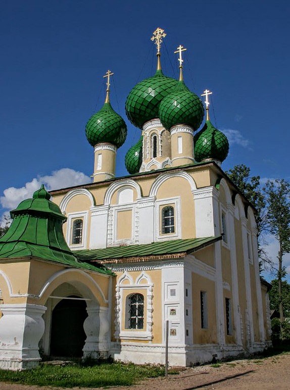 vozvr's tweet image. 100 ЗНАМЕНИТЫХ МОНАСТЫРЕЙ
36. Алексеевский монастырь
     1371 г. Углич
@history_RF  #СТОМОНАСТЫРЕЙ
В 1609 г. монастырь оборонялся от польских грабителей. В память об убитых иноках была построена в 1628 г. Успенская церковь, за красоту названная Дивной. ШЕДЕВР МИРОВОГО ИСКУССТВА!