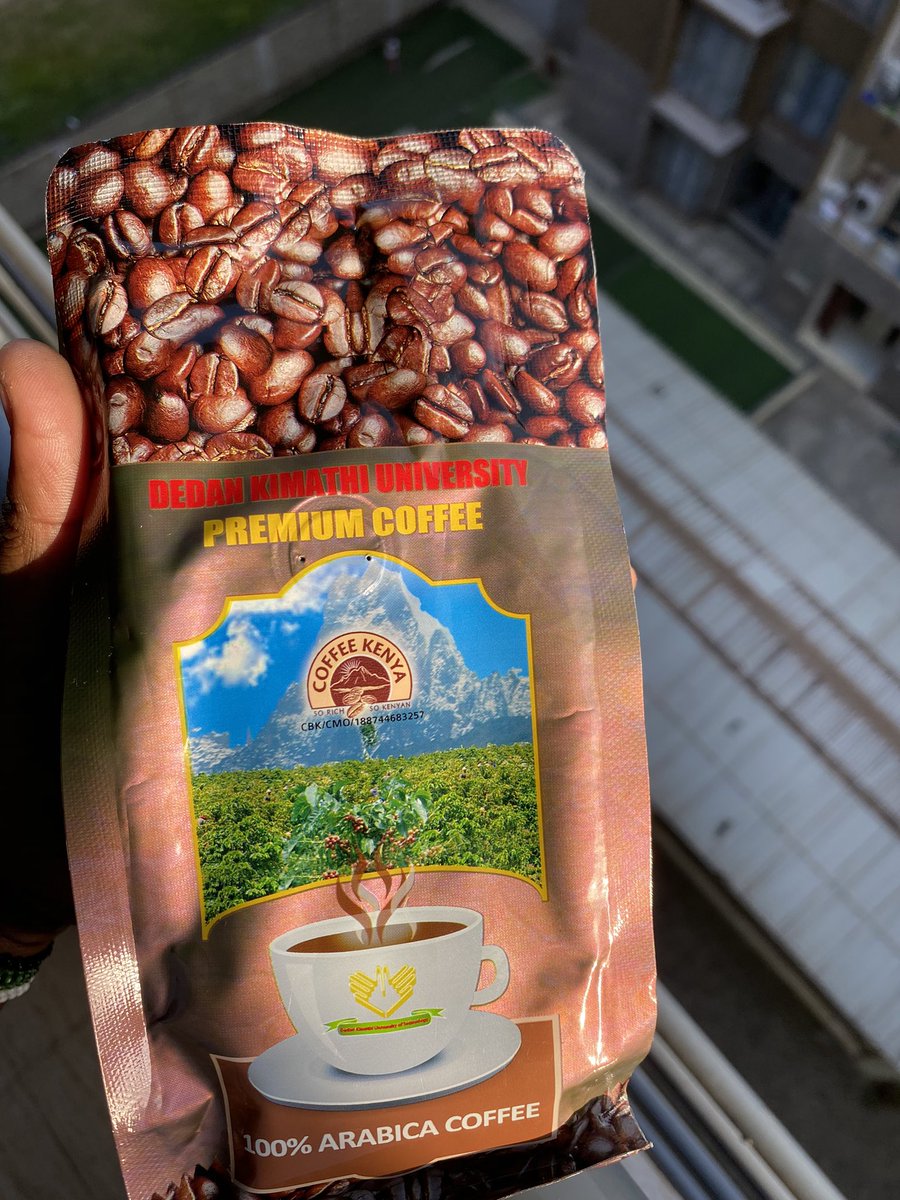 SavioWambugu's tweet image. Local Premium coffee from Dedan Kimathi University keeps me going Thank you @dehub_dekut 
#InnovationRedefined
#Innovation
#CoffeeCode