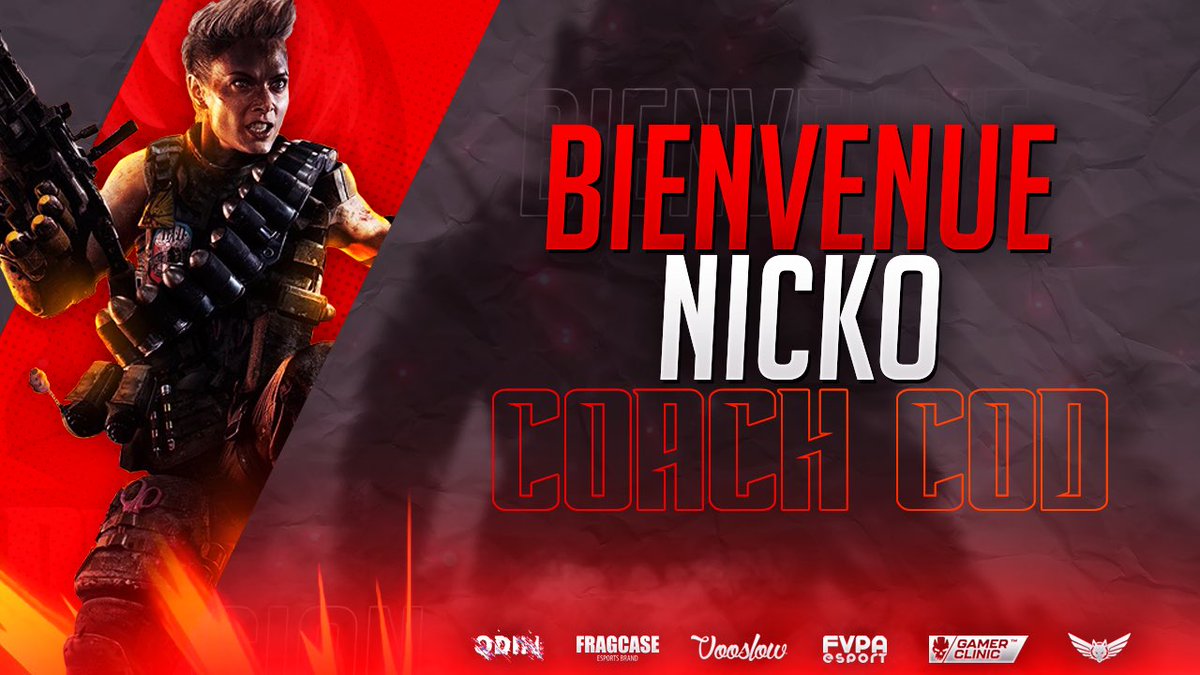 eSport_inVision's tweet photo. Nous avons le plaisir d’accueillir @Nicko_COD  qui sera le coach de notre roster Électron sur Call of Duty ! 

Bienvenu à toi 😎💪 https://t.co/qskmRfQmXk
