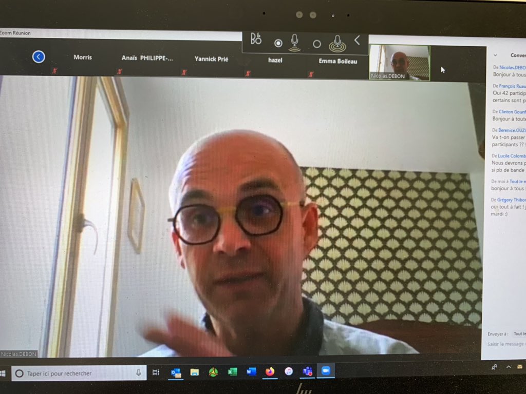 olivelefloch's tweet photo. Lancement du hackathon en ligne ce week end avec @OuestICC pour imaginer de nouvelles expériences, bravo pour cette initiative portée par @investnantesSN #évènementiel #restauration #Hack48h #ClubMice #Nantes #SaintNazaire https://t.co/Cx0LQ5uSWJ