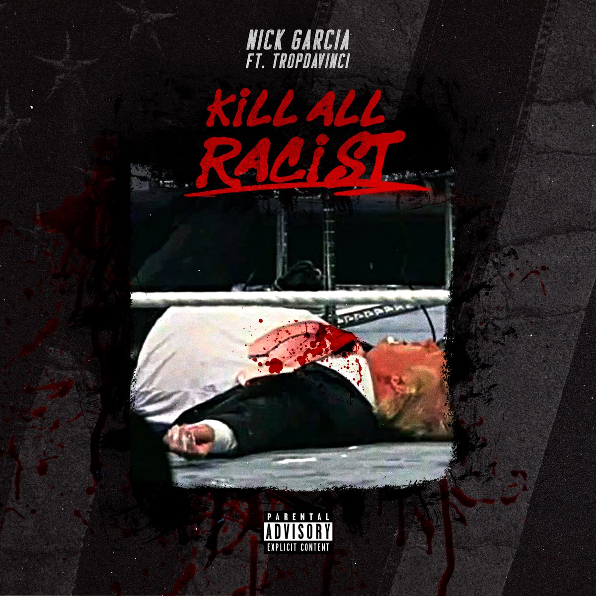 NickGarcia305's tweet photo. KILL ALL RACIST FT @Tropdavinci WILL BE DROPPING THIS MONDAY COMING UP & ALL OF OUR ROYALTIES WILL BE GOIN TO THE @NAACP_LDF COVER ART BY @gfx_kid ๐จ๐จ๐จ๐จ๐จ๐จ๐จ #KILLALLRACIST https://t.co/CatoEGN2JU