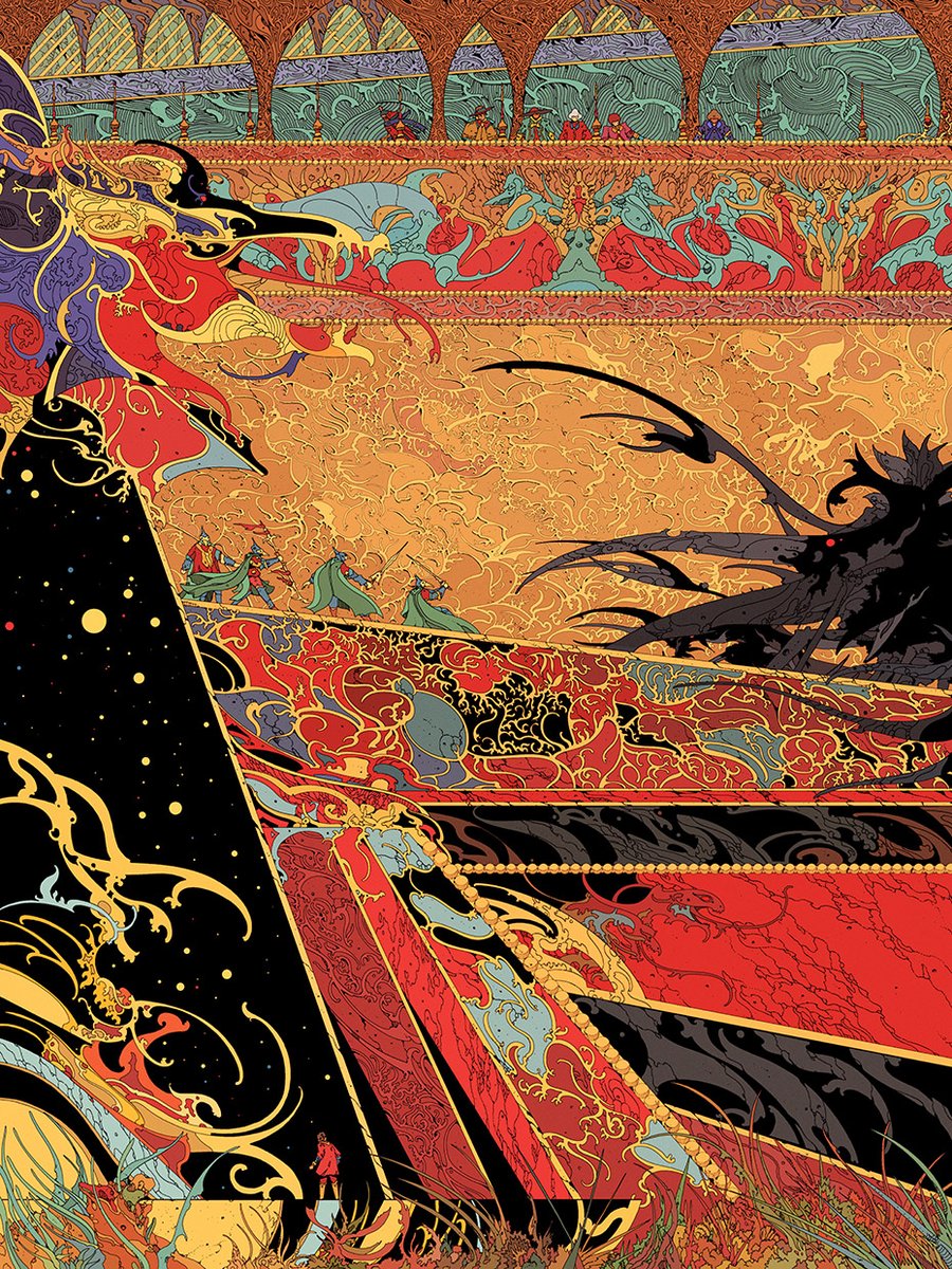 DWDSGN's tweet photo. Intruder from beneath the Palace. Personal work from 2020 for the Palace Life series. https://t.co/AUQSwGk0x5