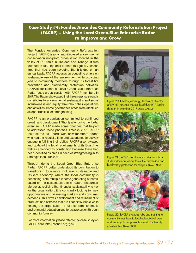 CANARICaribbean's tweet photo. #CANARICaribbean ED @LeotaudMarie: Putting nature & nature-based livelihoods at the centre of the COVID-19 response and recovery is critical & the release of this publication on #WorldEnvironmentDay is very timely release.
#LGERadar toolkit https://t.co/nSV1Je0FLT
#GE4U #PISCES https://t.co/AtpYt3hUhO