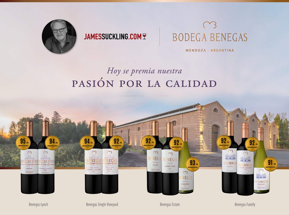 Enhorabuena <a href="/BenegasWines/">Bodega Benegas</a> por estos excelentes resultados. Así da gusto representar a nuestras bodegas!