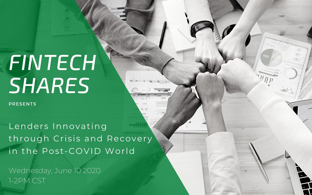 WEBINAR

Lenders Innovating Through Crisis and Recovery in the Post-COVID World

Learn More &amp; Register: bit.ly/378lYZN
