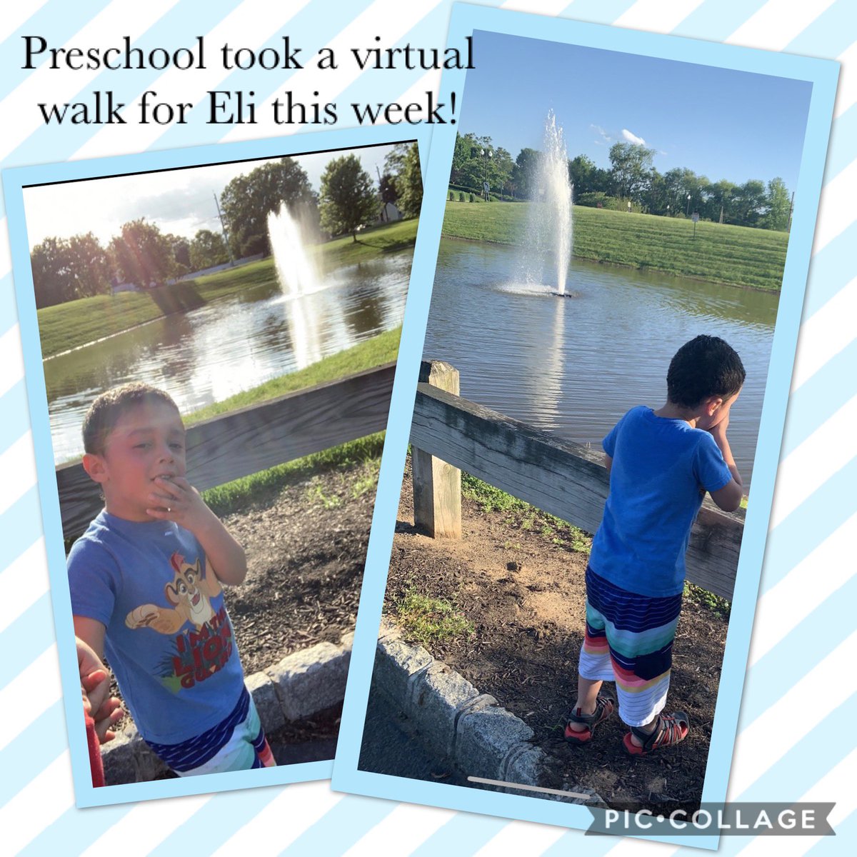 mrs_laverty's tweet photo. Preschool took a “virtual” walk this week for Eli in honor of him, his family and National Disabilities Awarness Day. Check out this special spot! 
@HTSD_Yardville https://t.co/v0nsg6DdOl https://t.co/qPkOsGvUwi