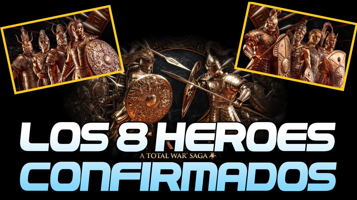 elkaigamer's tweet image. CONFIRMADOS LOS 8 HÉROES LEGENDARIOS DEL Total War Saga: TROYA | Agamenon, Odiseo, M... 

OS DEJO EL VÍDEO CON MUCHO AMOR!!

youtu.be/QzngQ3SQ9cQ a través de 
@YouTube 

#totalwar #troya
