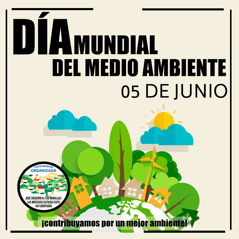 comunidadorg19's tweet photo. Hoy #05Jun se celebra el #DíaMundialDelMedioAmbiente y es importante que como comunidad sigamos cuidando nuestros espacios y tratar de mantenerlos lo mayor limpio posible. #YoSiQuieroMiComunidad https://t.co/Zt1zVcupXj