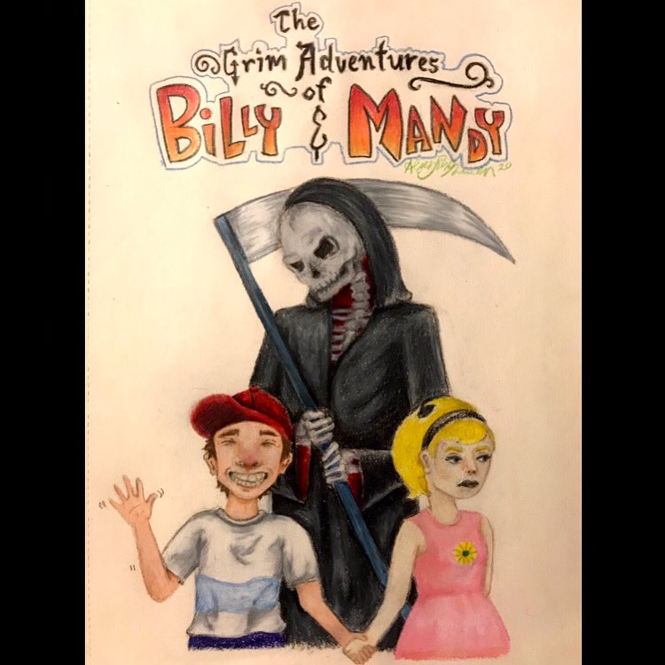 Lexilious21's tweet image. #theGrimAdventuresofBillyandMandy #FanArtFriday #aesthetic