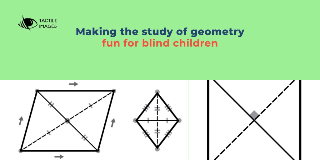 TactileImages's tweet photo. 🔻 🟩 🔺 We are making geometry fun for the visually impaired with a mobile app. 

📱 Use it to explore tactile geometrical figures independently!  https://t.co/SSCOLjV87O 

#TeachingTheBlind #VisuallyImpaired 
#TactileGraphics #eLearningPlatform4BlindPeople https://t.co/veRaArCXEC
