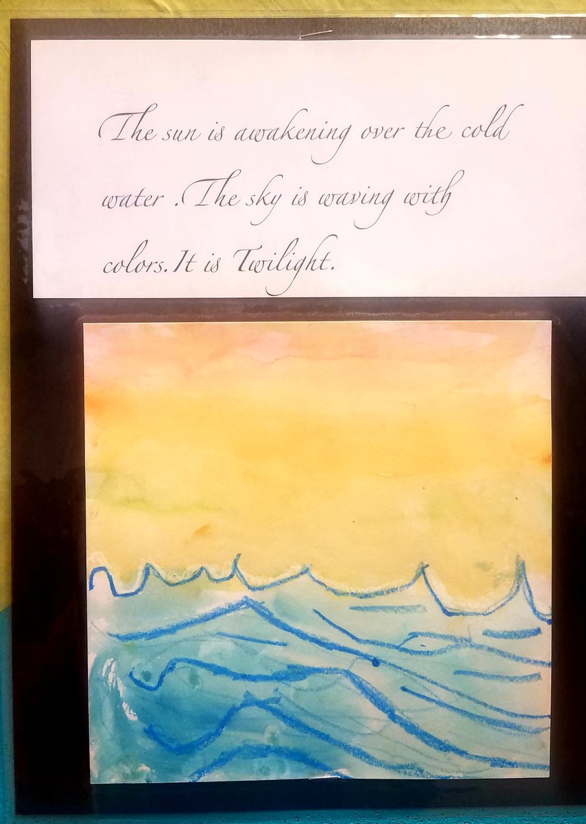 Some of the amazing work our Valencia Elementary students did in the after-school program Picturing Writing Club!