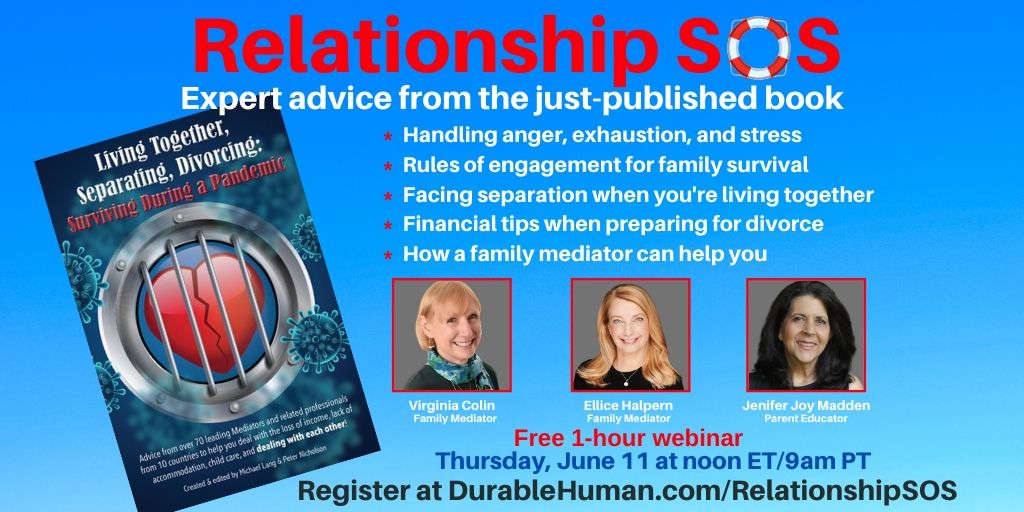 ellicehalpern's tweet photo. Join @VirginiaColin, Jenifer Madden, and me June 11th at noon EST! #mediation #negotiation #littlefallsmediation #relationships #communication #families #collaboration #mediator #financialtips https://t.co/fVDCmXZnRY