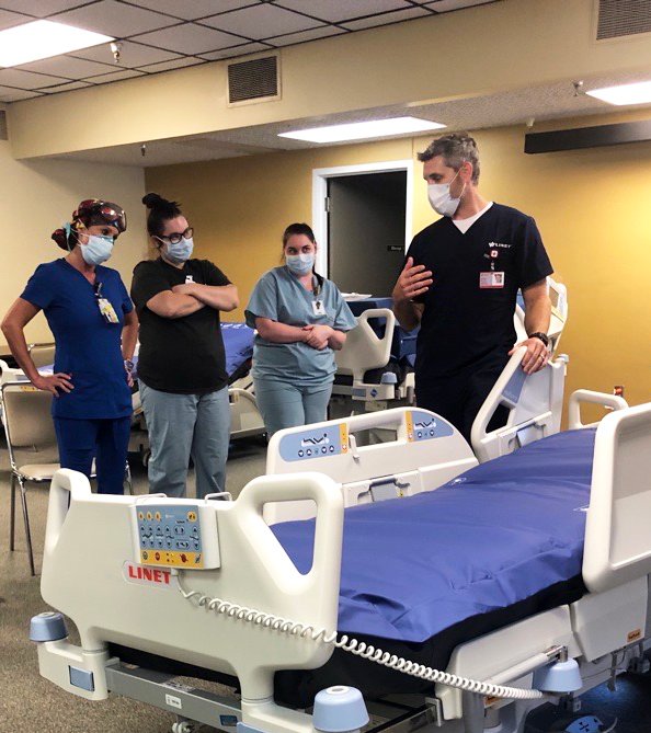 Training is an integral part of what we do. Our sales and clinical representatives make it a priority to ensure staff and patient safety. #LINETcares #patientsafety #nursesafety #nursing #nurses