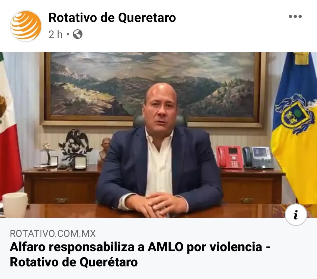 Es la corrupción que hay en tu estado