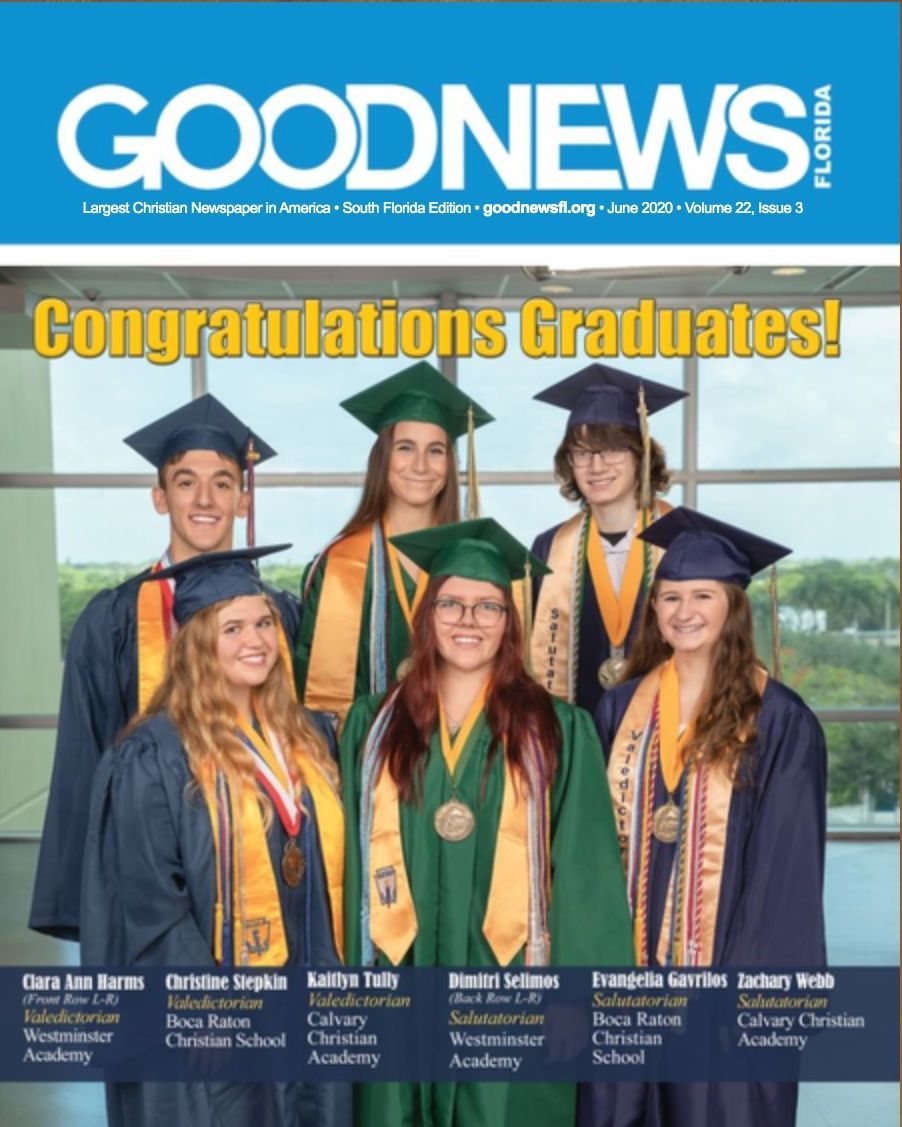 Our Valedictorian and Salutatorian made the cover of the June edition of the Good News newspaper. Pick your copy up today! bit.ly/2Y8TDym