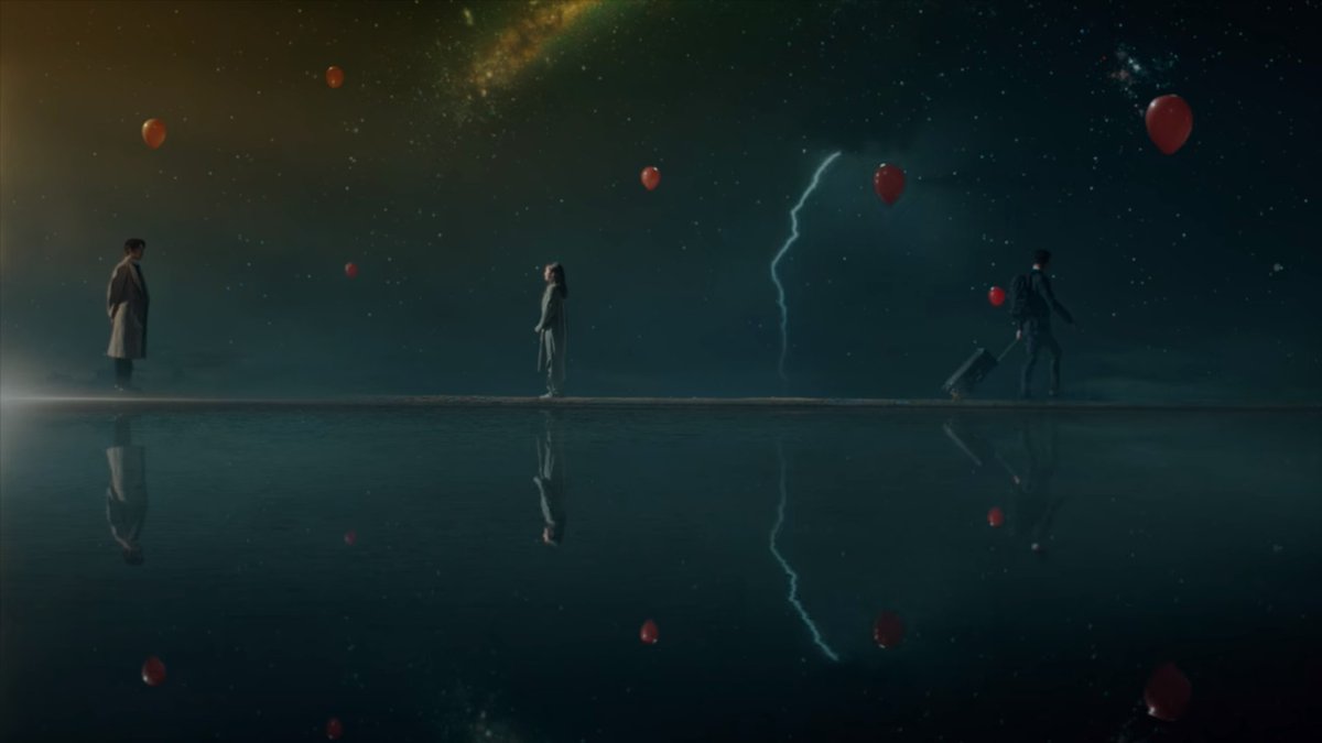 งานสะท้อนมีแน่นอน เส้นเรื่องเด่น ประเด็นหลักความสองโลก สองด้าน ย้อนเวลา(รอว่าจะมีข้ามไปมั้ย) #TheKingEternalMonarch #더킹영원의군주  #더킹  #TKEM