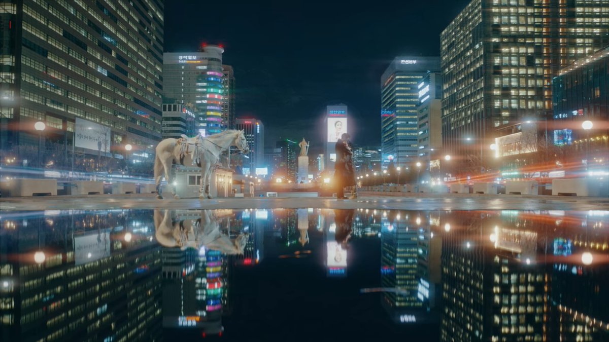 งานสะท้อนมีแน่นอน เส้นเรื่องเด่น ประเด็นหลักความสองโลก สองด้าน ย้อนเวลา(รอว่าจะมีข้ามไปมั้ย) #TheKingEternalMonarch #더킹영원의군주  #더킹  #TKEM