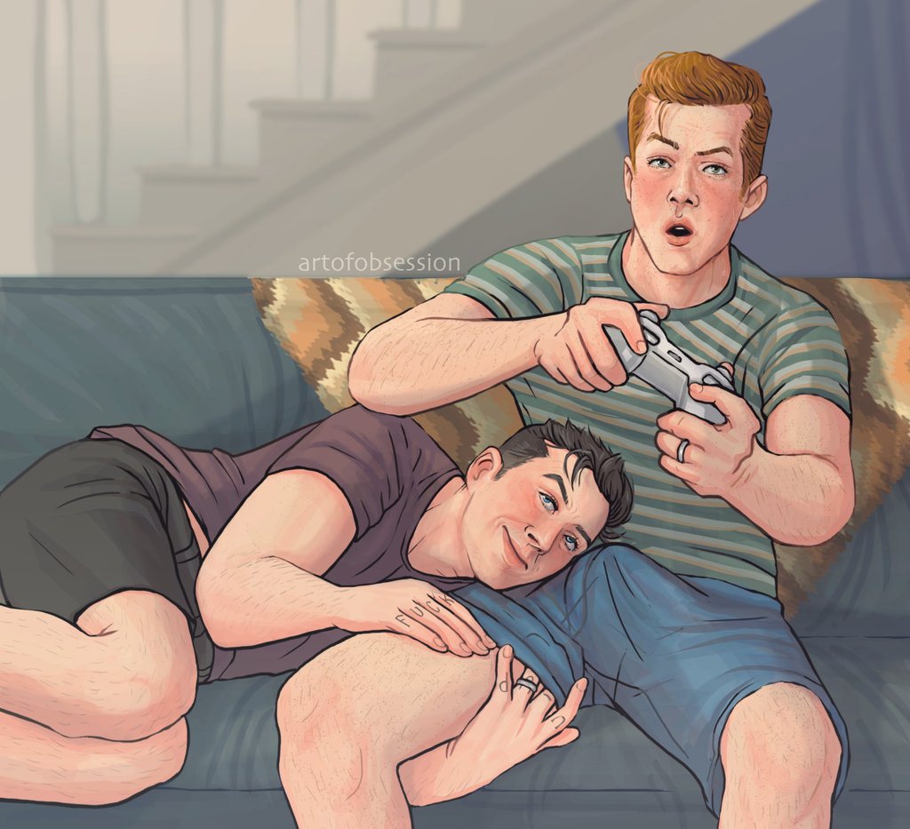 modtage Luftfart Lagring Hann 🔞 on Twitter: "Completed Gallavich commission! Ian's trying to play a  game, but then so is Mickey 😚😘🎮 #gallavich #Shameless  https://t.co/A5FchQrbN1" / Twitter