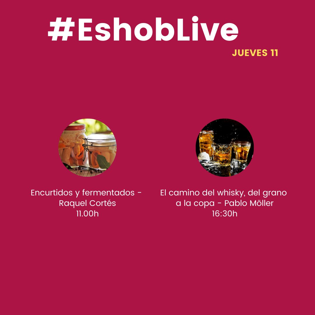 ESHOBescola's tweet photo. 💻 Nuevas formaciones para la semana que viene en #EshobLive.

📝 Inscríbete en: https://t.co/JY2lQZyHYy

📹 Y recuerda que tienes todos los cursos grabados para verlos cuando quieras. https://t.co/AuZYnHcJMw