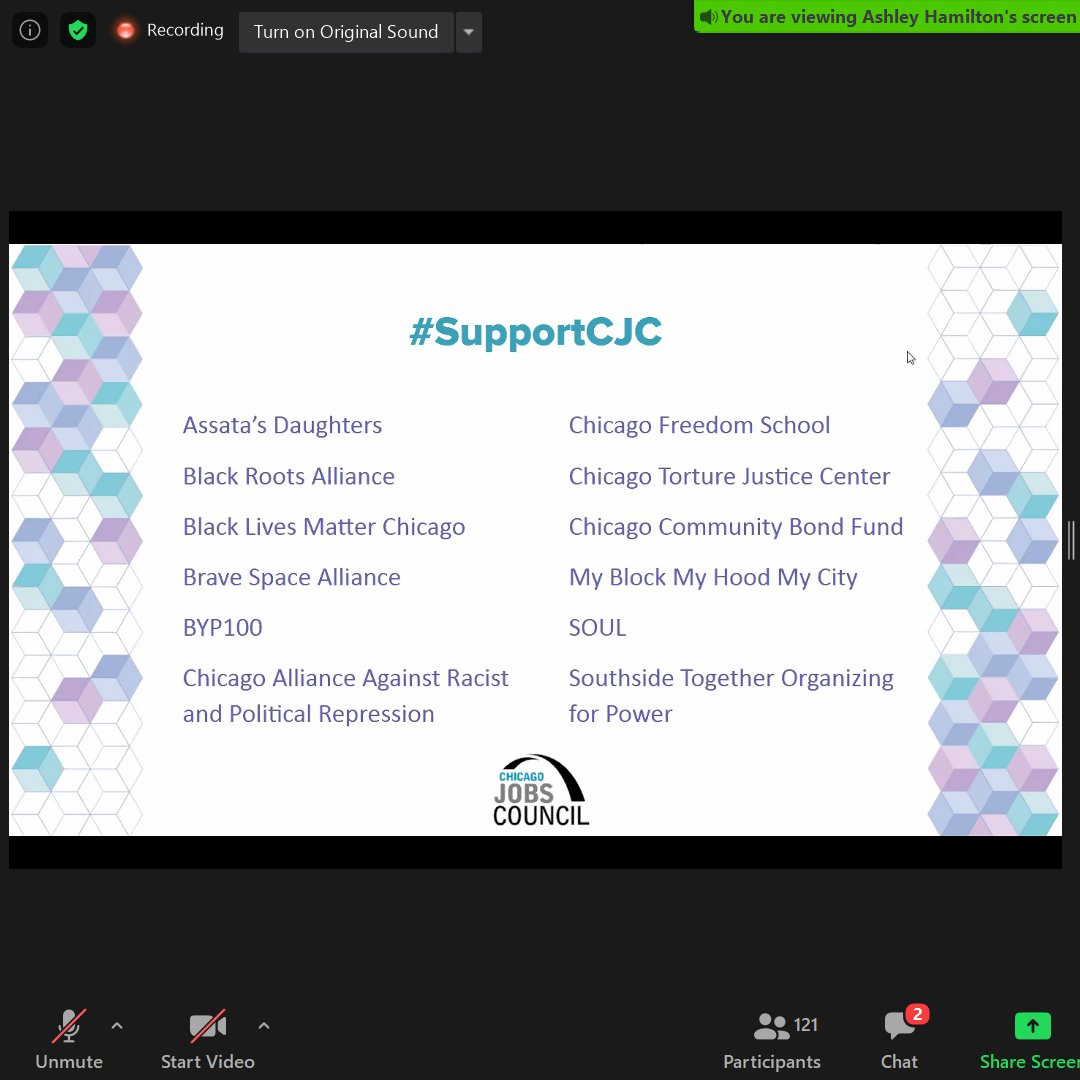 sharmili_m's tweet photo. Congrats to @ChiJobsCouncil for a powerful annual meeting, inspiring awards &amp; panel pushing us to envision a new normal, where universal needs are met w universal support. In addition to #SupportCJC, you can support the grps leading work to ensure that #blacklifematters 👇 https://t.co/liy51WiihI