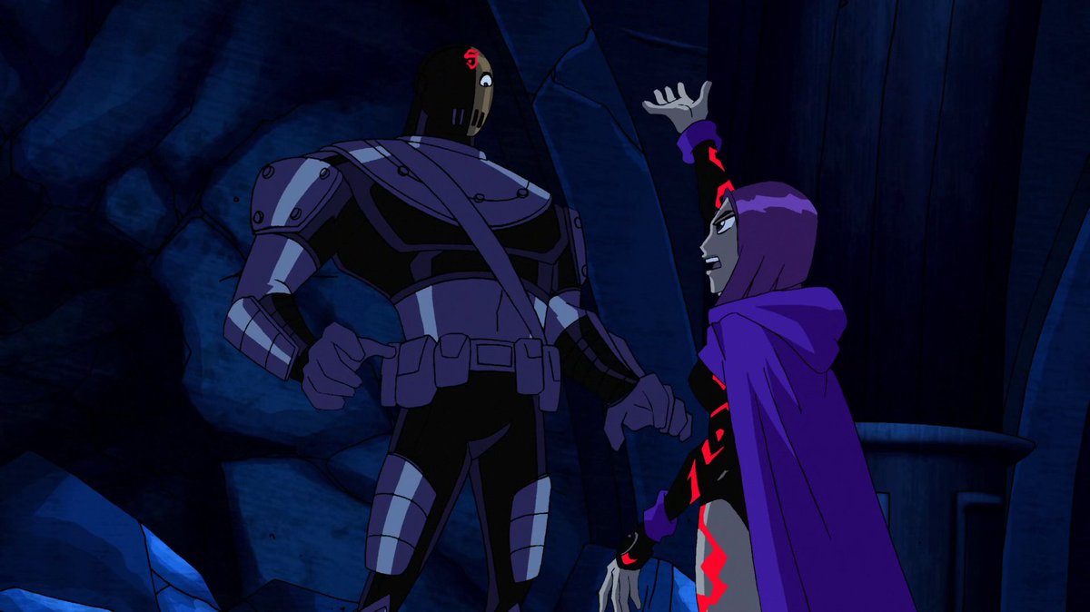 3. Raven is desperate to avoid her fate in the Teen Titans episode "Th...