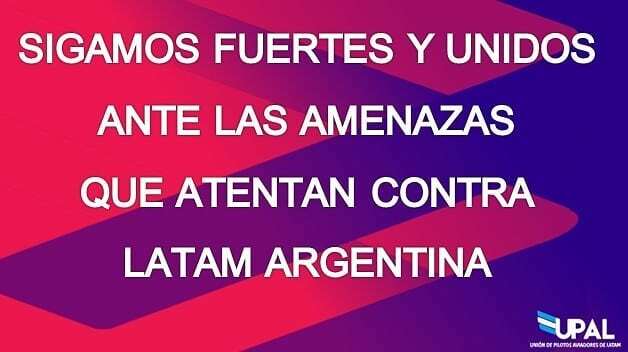 Upalarg's tweet photo. Juntos somos más fuertes! 💪🏻🇦🇷
#PilotosLatamArgentina #argentinazo #upalarg #vamoslatam #salimosjuntos 
#buenviernes https://t.co/0h0f4Q2XMH
