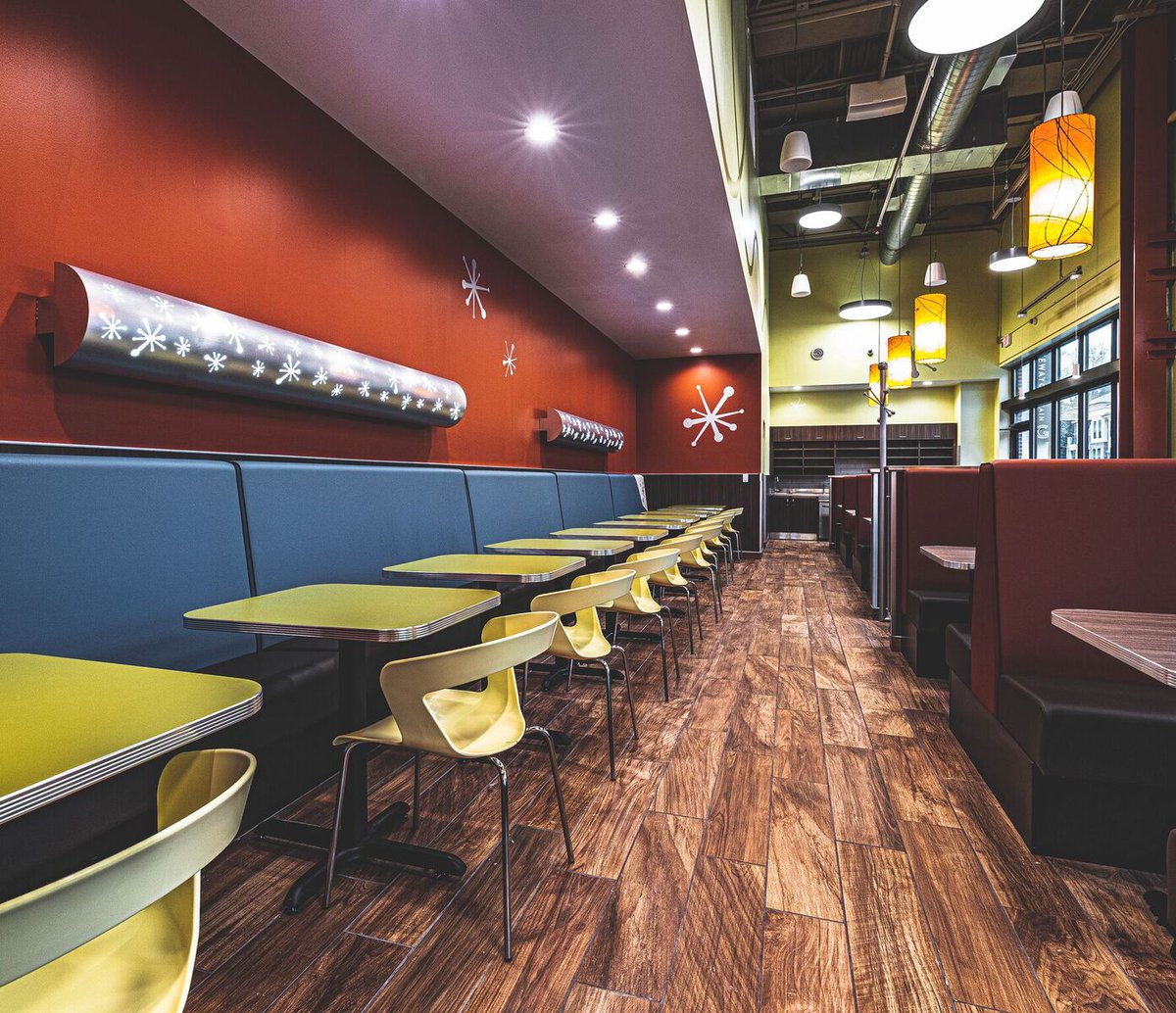 Final Photo Friday: Today we are highlighting a recently completed Snooze Eatery in Sandy Springs, Georgia. Snooze is a Colorado based company that offers a unique breakfast dining experience. Upon opening, this will be the first Georgia location! #restaurant #generalcontractor
