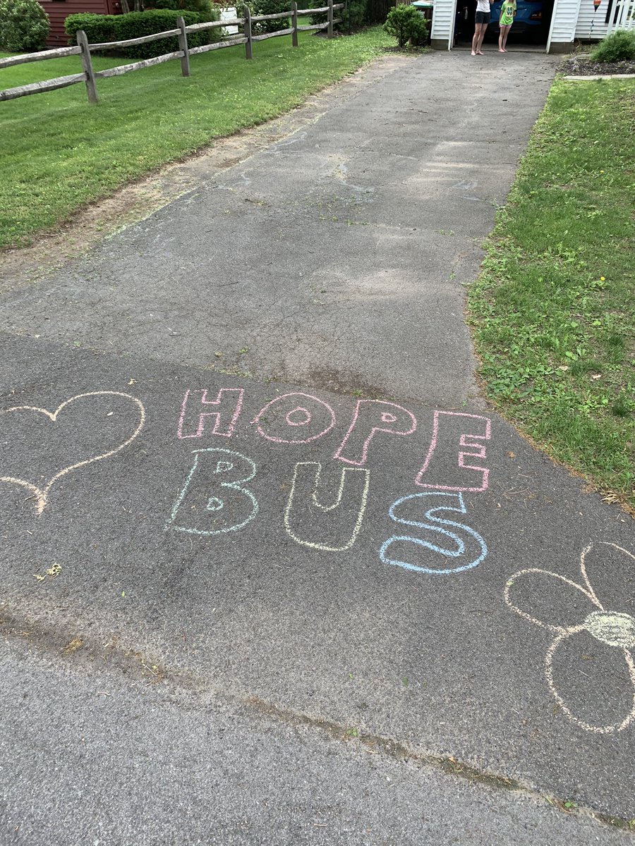 BC_jsmith's tweet photo. @BethlehemCSD #ythopebus Thanks BC! We need a bigger bus!!! https://t.co/N0DHUcDJvk