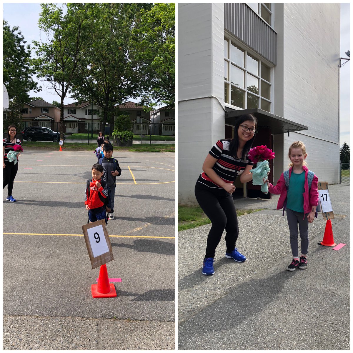 Somebody is happy to be back with her teacher ❤️. <a href="/VSB39/">Vancouver School Board</a>  #RenfrewCares  #WeGotThisRenfrew