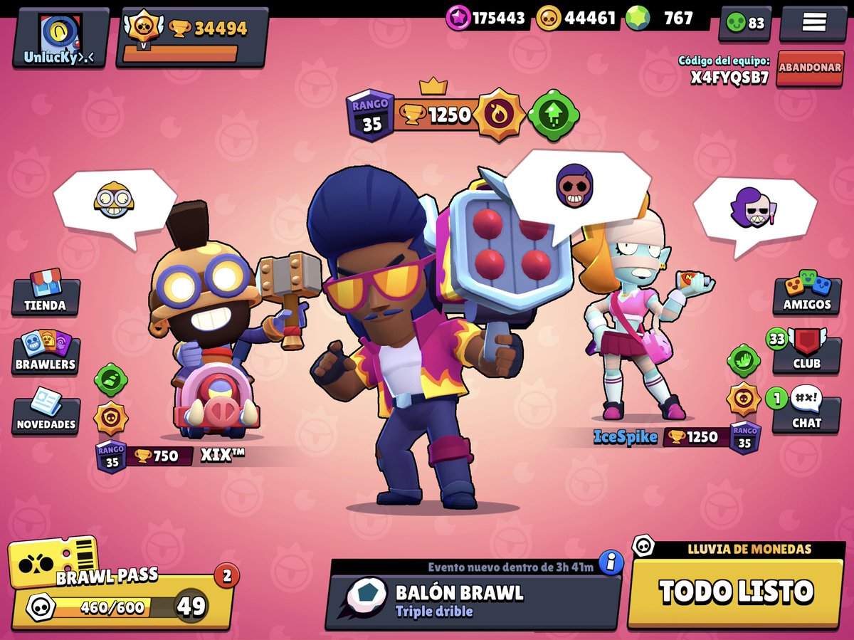 Rango 35 Brock🔥🔥Gracias <a href="/IceSpikeBS/">IceSpike</a> and <a href="/XIX_BS/">MostToxicXIX</a>.Estar atento al canal que se viene vídeo pronto