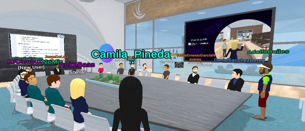 blockdemy's tweet photo. ⚡️ El día de ayer tuvimos el primer #meetup de #realidadvirtual con @StellarOrg en @VirBELA1
🧑💻 Durante la sesión platicamos con @abuiles sobre los proyectos de #Stellar; invitamos a la comunidad al #Meridian2020 y tuvimos un espacio de Networking.
🚀#blockdemyEvent https://t.co/KN4gy8DlF6