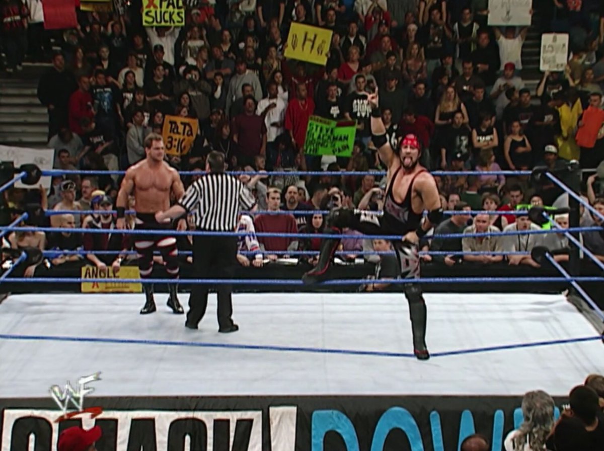 February 2001 would see 3 WWF Championship changes on house shows.X-Pac would win his 3rd title on the 3rd.Benoit would win his 2nd title on the 4th by submission.Kurt Angle would become WWF Champion for the 2nd time on the 10th. #WWE  #AlternateHistory