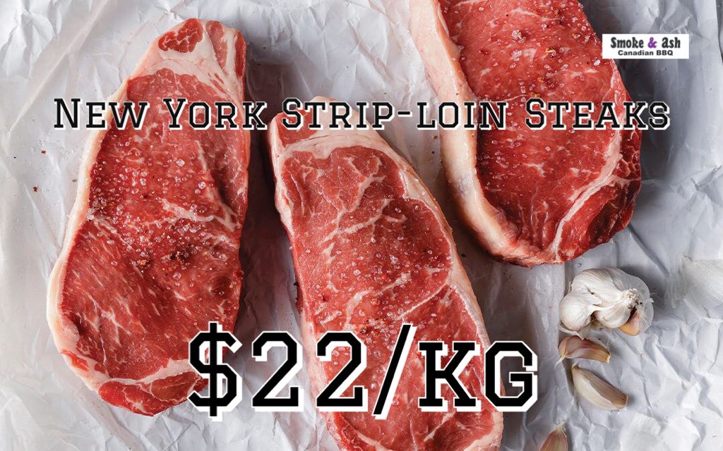 Today’s special!  Limited quantities available.  Take them home to BBQ today!  Available at the Smoke &amp; Ash Burgers and More location.  (Google Map the Business name please!) #yeg #yegfood