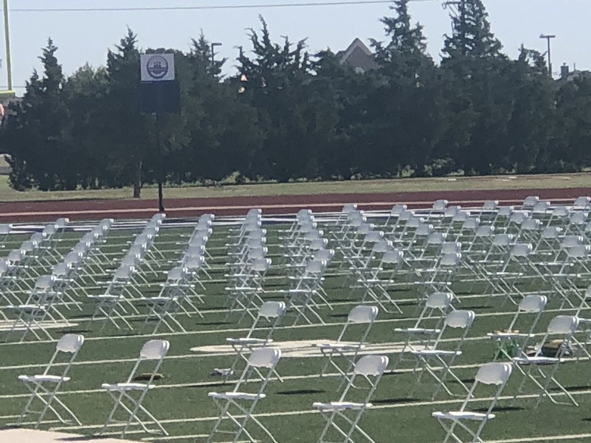 FrenshipSuper's tweet photo. Frenship Graduation Prep...We can’t wait to celebrate the Class of 2020 #TigerPride 💙 https://t.co/QIWZEuvSmj