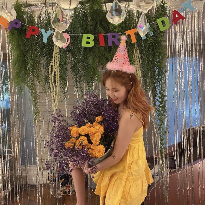 Happy birthday Kim HyunA                 ,                                    ! 